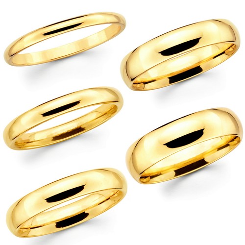 Solid 10k yellow gold 2mm - 10k,